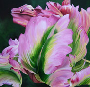 Pink Wave Painting